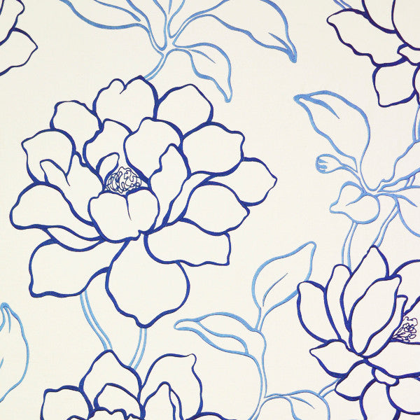 Brianna # 15 Royal by Maxwell Fabric 100% SILK
None INDIA See sample </p><p>Repeat: Horizontal: 24.6" and Vertical: 29.9" 53"EMB.50" - Fabric Carolina -