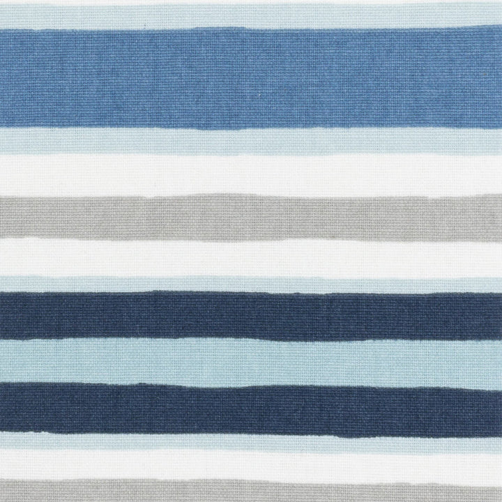 Bradbury 1 Aqua by Stout Fabric JUST STRIPES SPRINGTIME/MULTI 100%COT USA Horizontal: 0.000 and Vertical: 13.375 56 in - Fabric Carolina -