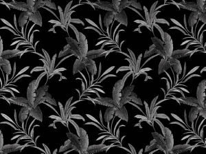 Bradford Noir 947 by Norbar Fabric 54% POLYESTER 42% COTTON 18"V 17"H 54 - Fabric Carolina -