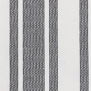 Braiding 1 Black/White by Stout Fabric