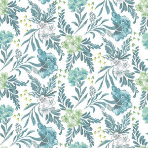 Breanna 5 Lagoon by Aoc Fabric