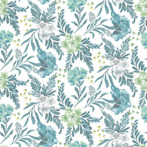 Breanna 5 Lagoon by Aoc Fabric