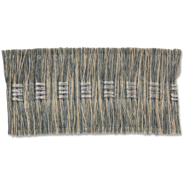 Brentwood 3 Nickel by Stout Trim Stout Trim Brentwood 3 NickelTrim NEW WORLD TAPES & BORDERS GERMANY </p><p>Repeat: H: 0.500, V: 0.000 1.75 in - Fabric Carolina -