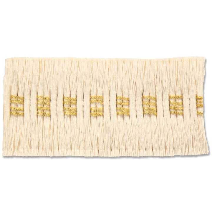 Brentwood 5 Gilt by Stout Trim Stout Trim Brentwood 5 GiltTrim NEW WORLD TAPES & BORDERS GERMANY </p><p>Repeat: H: 0.500, V: 0.000 1.75 in - Fabric Carolina -