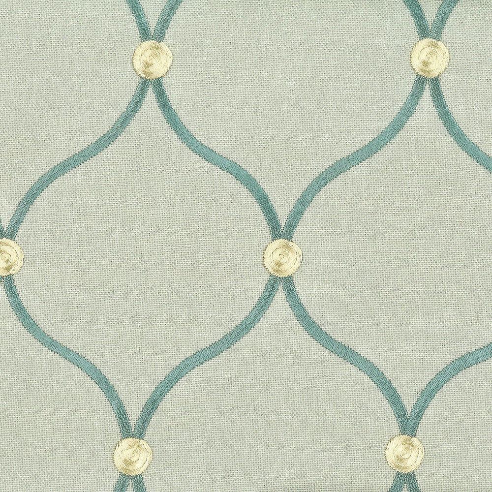 Brewing 2 Bay by Stout Fabric Color My Window Bahama/Seaglass 100% Polyester Rayon Embroidery INDIA FLAME RETARDANT-N.F.P.A. 260A CLASS 1 CATB 117-2013 WYZENBEEK 30 000 DOUBLE RUB WEAR TEST (HEAVY DUTY) Horizontal: 3.5 and Vertical: 5.25 51 in - Fabric Carolina -