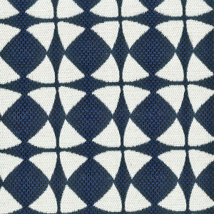 Bricabrac 1 Navy by Stout Fabric