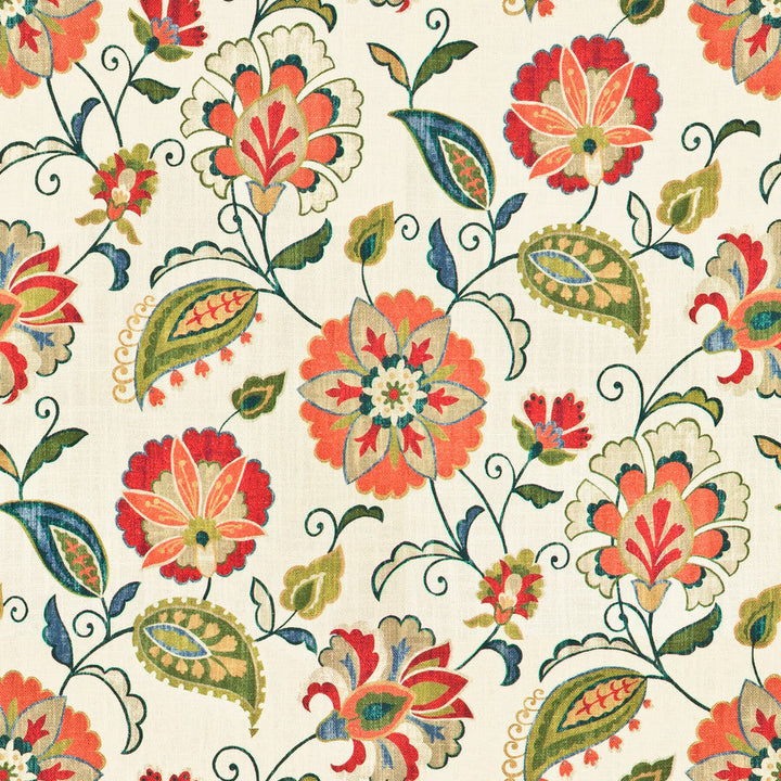 Brilliant 1 Henna by Stout Designer Fabric RAINBOW LIBRARY MANGO/CAYENNE 70%SVI 30%LIN SPAIN WYZENBEEK 15 000 DOUBLE RUB WEAR TEST (HEAVY DUTY) Horizontal: 27 and Vertical: 27 54 in - Swanky Fabrics -