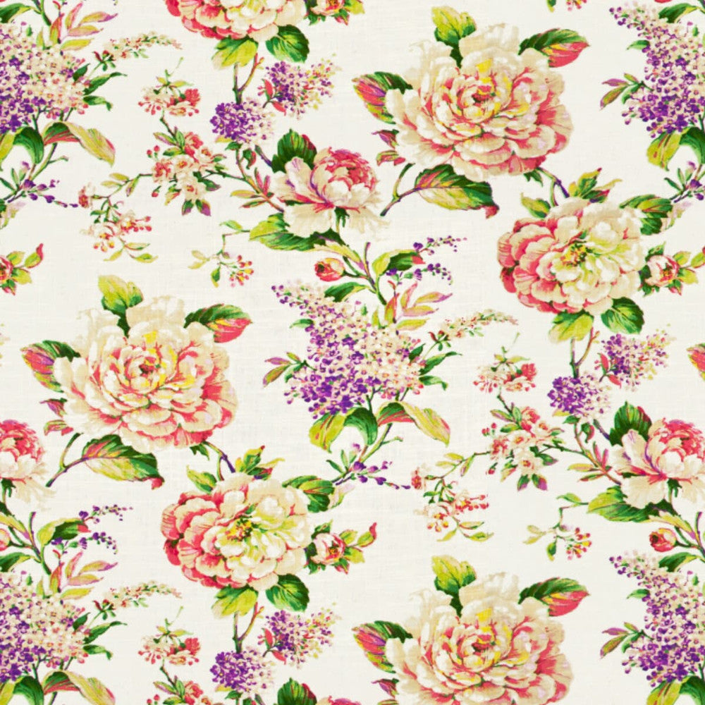 Brio 2 Peony by Stout Fabric Rainbow Library Blosom/Cranberry 55% Linen 45% Spun Viscose SOUTH KOREA CATB 117-2013 WYZENBEEK 12 000 DOUBLE RUB WEAR TEST (MEDIUM DUTY) Horizontal: 27 and Vertical: 22.25 55 in - Fabric Carolina -