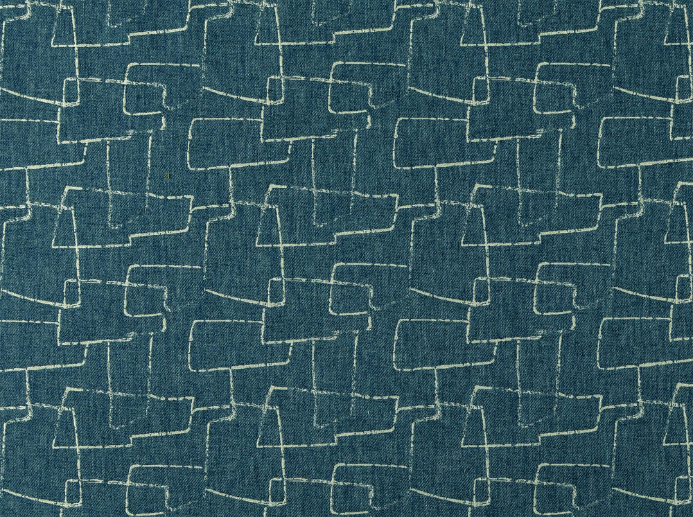 Bryn 51 Denim by Covington Fabric 78% POLYESTER,14% COTTON,8% LINEN India 97000 Horizontal: 6 and Vertical: 6 56 - Fabric Carolina -
