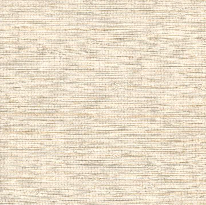 White Seagrass Wallpaper by Warner Basic Textures 4 Covers about 60.8 square feet 27-in by 27-ft long roll Unpasted 0 - Fabric Carolina -