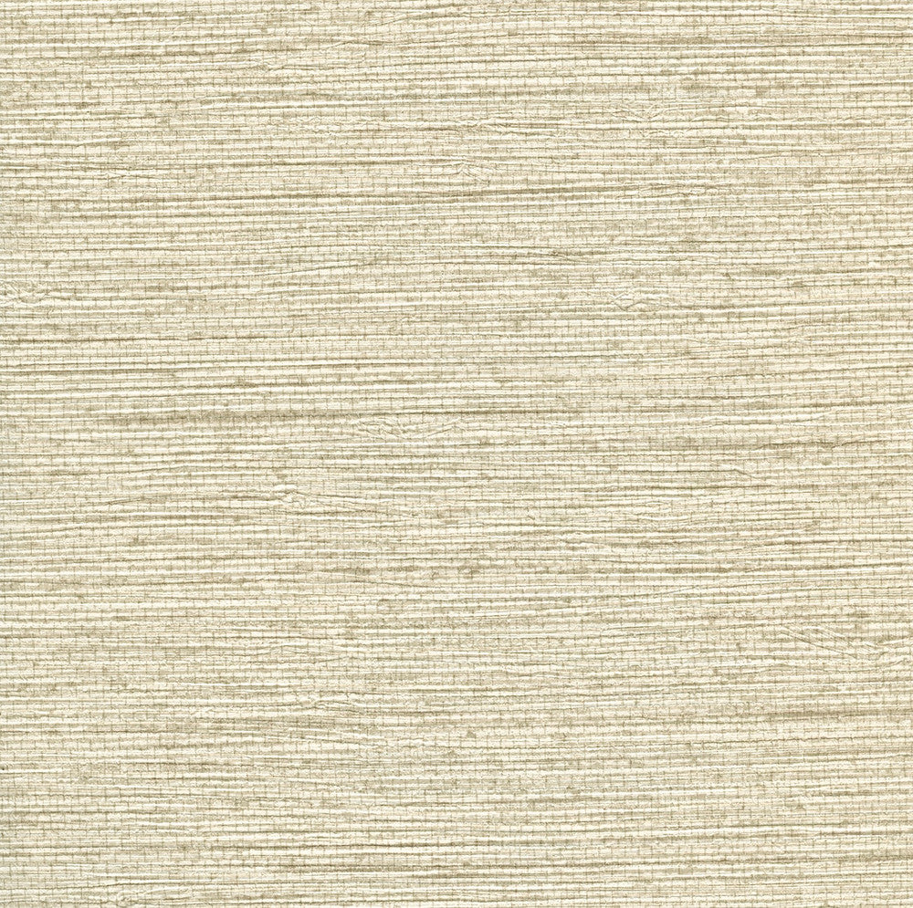 Off White Seagrass Wallpaper by Warner Basic Textures 4 Covers about 60.8 square feet 27-in by 27-ft long roll Unpasted 0 - Fabric Carolina -