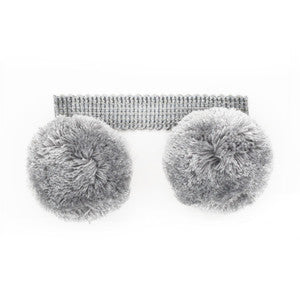 Bubble Tassel Fringe 4 Slate by Stout Trim