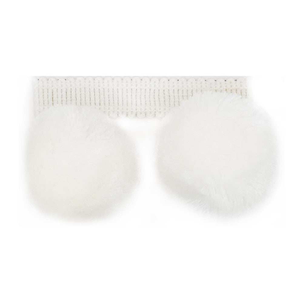 Bubble Tassel Fringe 5 Snow by Stout Designer Trim SMALL WONDERS TRIM 94%ACR 6%SVI CHINA Horizontal: 2.750 and Vertical: 0.000 2.75 in - Swanky Fabrics -