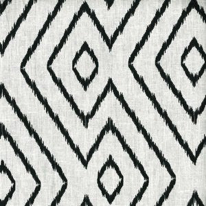 Bubbles Black Cc2 by Norbar Fabric PRISM GRAPHITE 100% LINEN (LAUNDERED) USA 9,000 WYZENBEEK 9"V 10 1/2"H 54 - Fabric Carolina -
