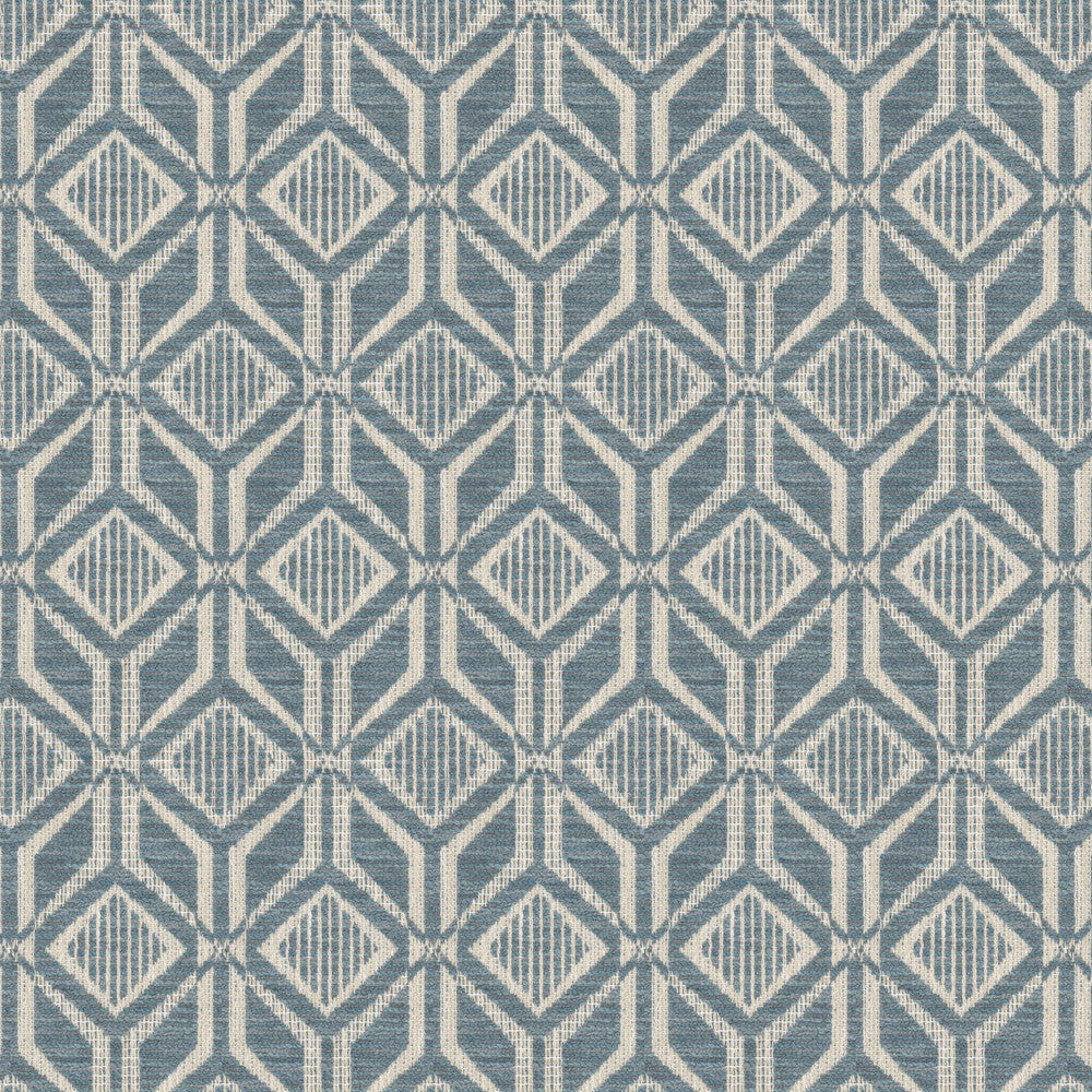 Buccaneer 3 Chambray by Stout Fabric Stout Fabric Buccaneer 3 ChambrayFabric Rainbow Library Powder/Wedgewood 81%Pol 19%Cot India </p><p>Repeat: H: 6.375, V: 2.625 54 in - Fabric Carolina -
