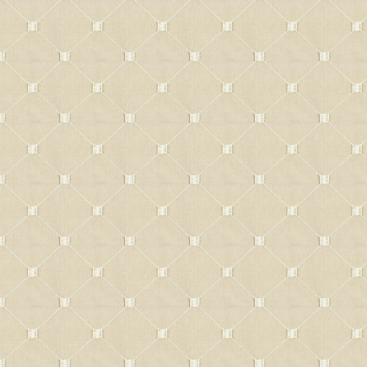 Buckingham 2 Sandune by Stout Fabric Color My Window Oatmeal/Parchment 50% Cotton 50% Polyester Polyester Embroidery INDIA FLAME RETARDANT-U.F.A.C. CLASS 1 (OR A) Horizontal: 0 and Vertical: 0 52 in - Fabric Carolina -