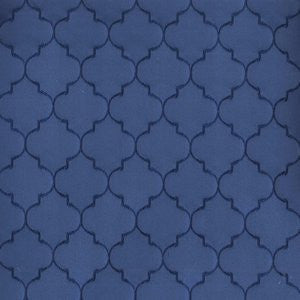 Buford Lapis by Norbar Fabric Color/BLUE 94% POLYESTER 6% LYCRA INDIA 30,000 WYZENBEEK 1 3/4"V - 1 1/2"H 56 - Fabric Carolina -