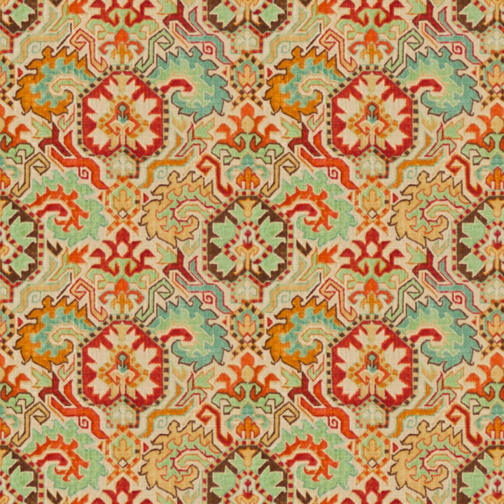 Bukhara 1 Festival by Stout Fabric RAINBOW LIBRARY TANGERINE/CLOVE 55%LIN 45%SVI CHINA WYZENBEEK 12 000 DOUBLE RUB WEAR TEST (MEDIUM DUTY) </p><p>Repeat: 13.5 54 in - Fabric Carolina -