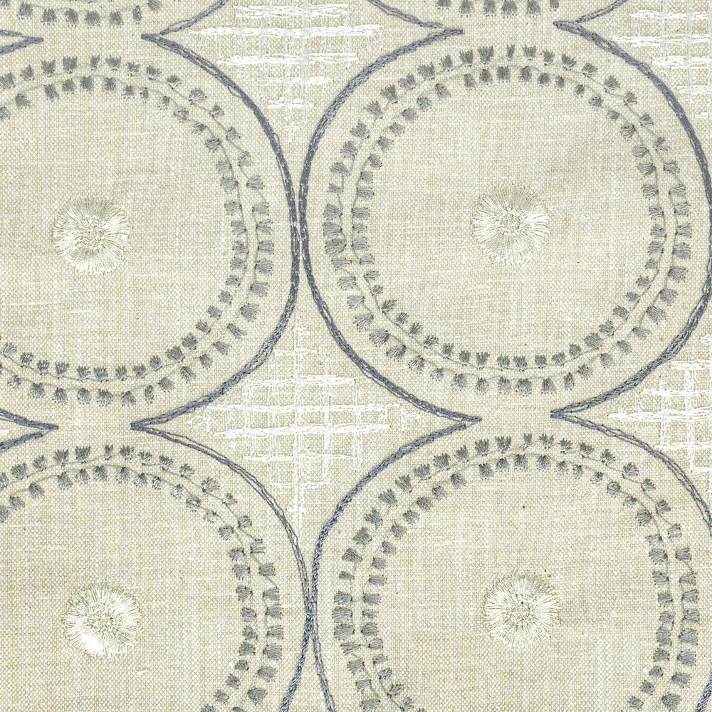 Burbank 1 Steel by Stout Designer Fabric COLOR MY WINDOW SMOKE/CHARCOAL 70%COT 25%POL 5%LIN %REMB INDIA Horizontal: 4.250 and Vertical: 3.750 52 in - Swanky Fabrics -