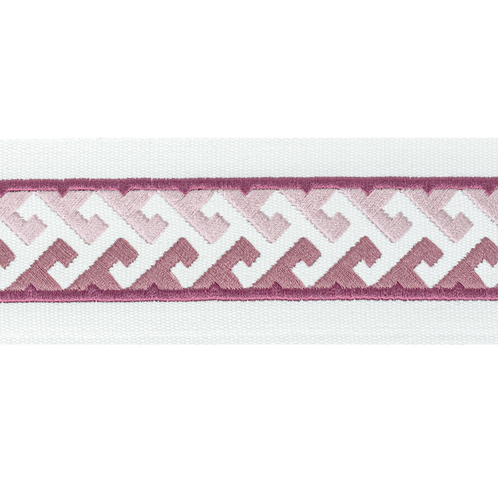Burgess Tape 5 Tearose by Stout Designer Trim STITCHED UP TRIM 100%COT %BEMB INDIA MARTINDALE WEAR TEST (18 000 CIRCULAR RUBS) Horizontal: 0.750 and Vertical: 0.750 2.5 in - Swanky Fabrics -