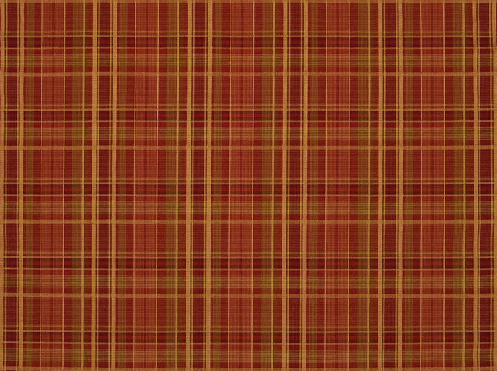 Burgess Plaid Antique Red 137 by Covington Fabric our website for purchase 52% Polyester 48% Cotton 40 X 20 Jacquard China -- Horizontal: 0" and Vertical: 0" 55" - Fabric Carolina -