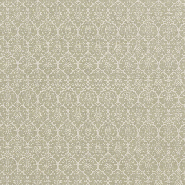 Burley Sage Burl006 by Schumacher Fabric VEERE GRENNEY I See Sample UNITED KINGDOM MEDIUM DUTY </p><p>Repeat: Horizontal: 2 1/2" (7CM) and Vertical: 4 1/4" (11CM) 53" (135CM) - Fabric Carolina -