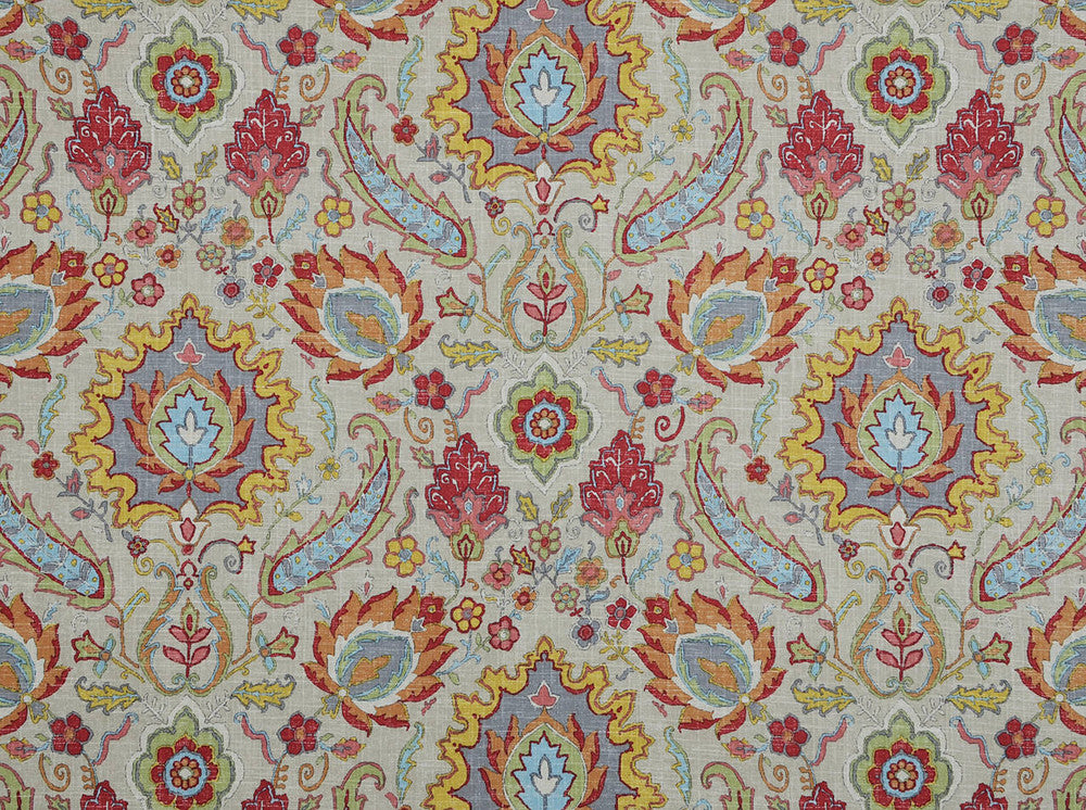 Bursa Sherbet 147 by Covington Fabric 55% LINEN 45% VISCOSE Korea 12000 Horizontal: 27 and Vertical: 25.75 54 - Fabric Carolina -