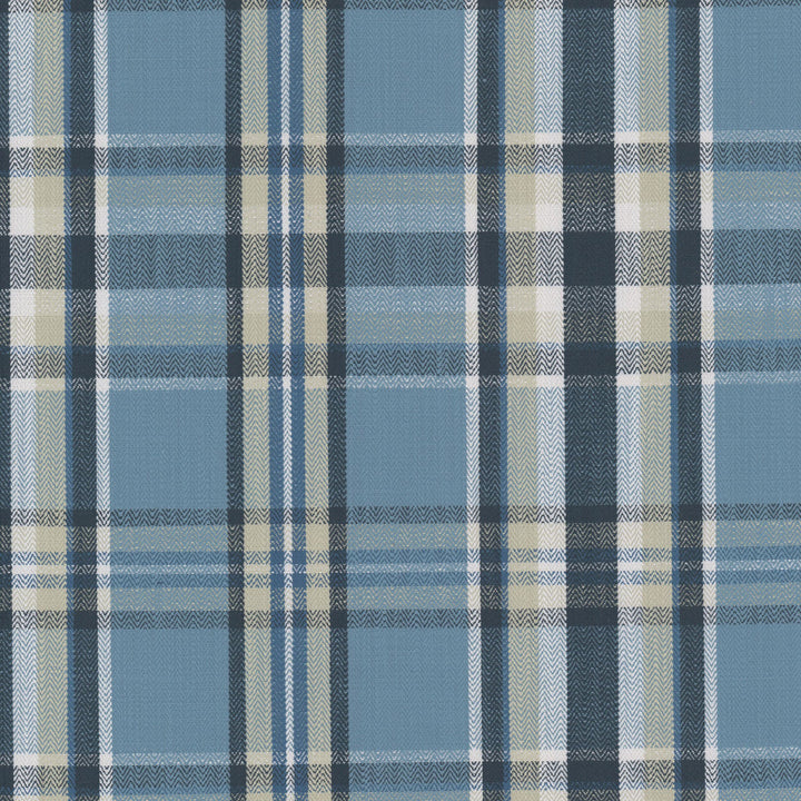 Butler 1 Sky by Stout Fabric Stout Fabric Butler 1 SkyFabric Rainbow Library Cadet/Indigo 100%Pol India </p><p>Repeat: H: 13.75, V: 8 55 in - Fabric Carolina -
