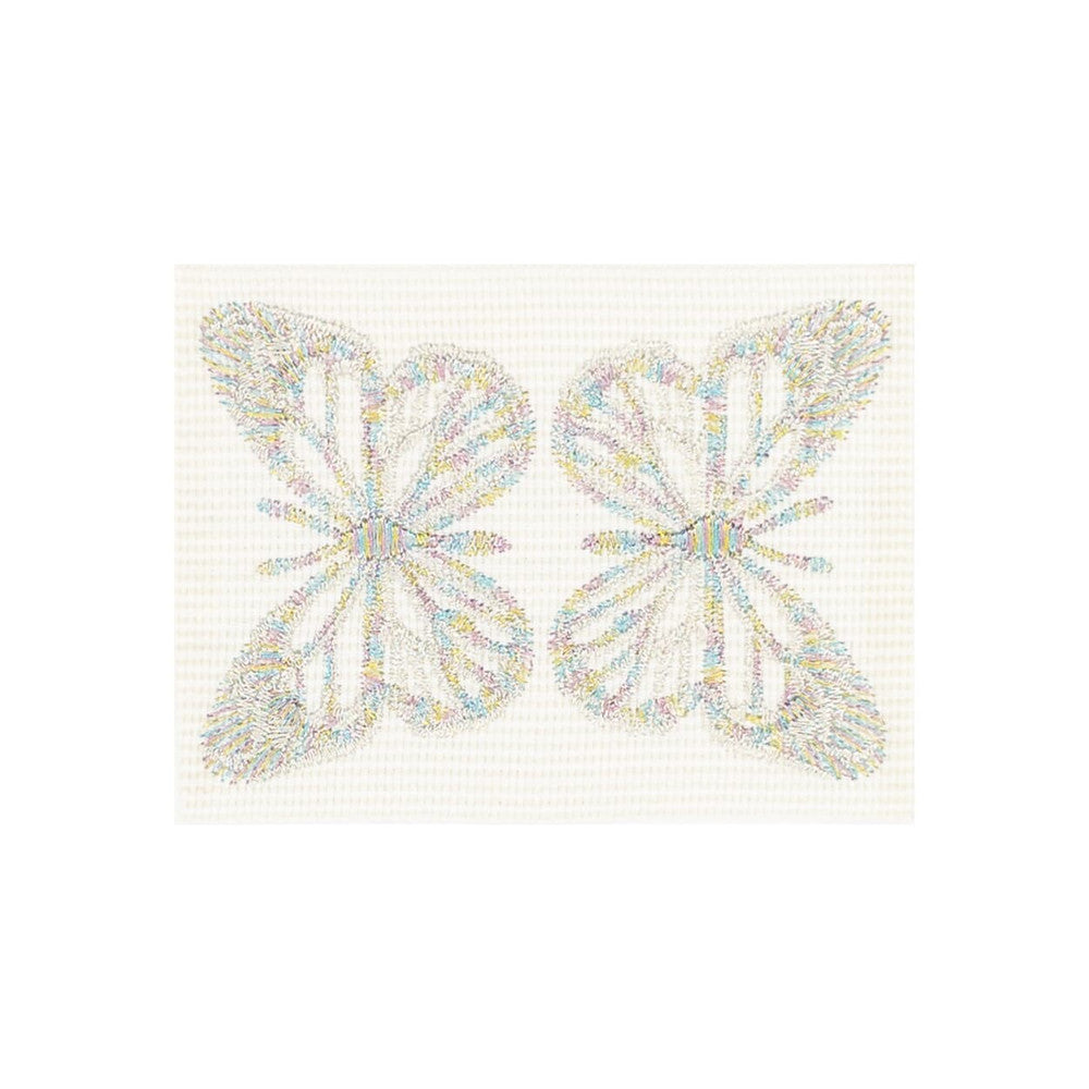 Butterfly Tape 2 Partytime by Stout Trim Stout Trim Butterfly Tape 2 PartytimeTrim ALLURE TRIM 60%SVI 27%MTL 13%COT TURKEY </p><p>Repeat: H: 3.750, V: 0.000 2.75 in - Fabric Carolina -