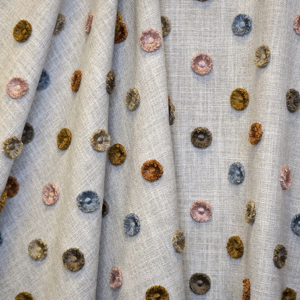 Buttons 19J9161 by JF Fabric TRIBUTE 100% Polyester India H: 10.625, V: 6.25 55 - Fabric Carolina -