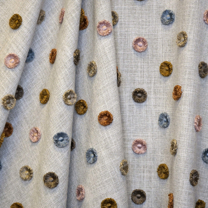 Buttons 19J9161 by JF Fabric TRIBUTE 100% Polyester India H: 10.625, V: 6.25 55 - Fabric Carolina -