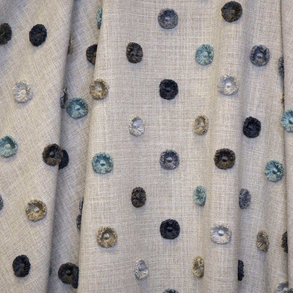 Buttons 66J9161 by JF Fabric TRIBUTE 100% Polyester India H: 10.625, V: 6.25 55 - Fabric Carolina -