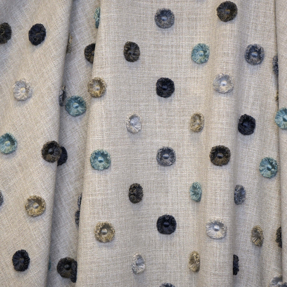 BUTTONS 66J9161 by JF Fabric TRIBUTE 100% Polyester India Horizontal: 10.625 and Vertical: 6.25 55 - Fabric Carolina -