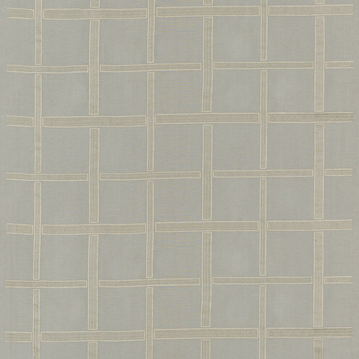 Maze Silver by G P & J Baker Fabric HISTORIC ROYAL PALACES RAYON - 30%;LINEN - 28%;COTTON - 22%;POLYESTER - 20% India - Horizontal: 16.942 and Vertical: 15.76 50.826 - Fabric Carolina -