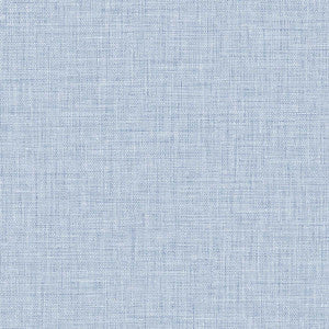 Easy Linen Sky Blue by Seabrook Wallpaper
