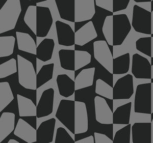 Primitive Vines Black Metallic Wallpaper by Inspired by Color
