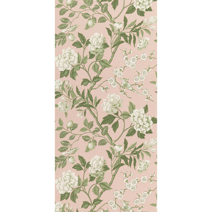Emperor'S Garden Blush by G P & J Baker Designer Wallcovering SIGNATURE II WALLPAPERS PAPER - 100% United Kingdom - Horizontal: 20.488 and Vertical: 24.034 20.488 - Swanky Fabrics -