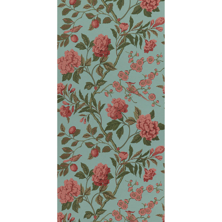Emperor'S Garden Teal by G P & J Baker Wallcovering G P & J Baker Wallcovering Emperor'S Garden TealWallcovering SIGNATURE II WALLPAPERS NON WOVEN - 100% United Kingdom </p><p>Repeat: H: 20.488, V: 24.034 20.488 - Fabric Carolina -
