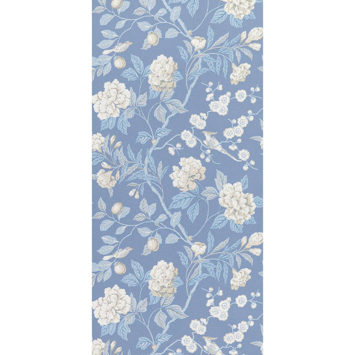 Emperor'S Garden Blue by G P & J Baker Wallcovering SIGNATURE II WALLPAPERS PAPER - 100% United Kingdom - Horizontal: 20.488 and Vertical: 24.034 20.488 - Fabric Carolina -