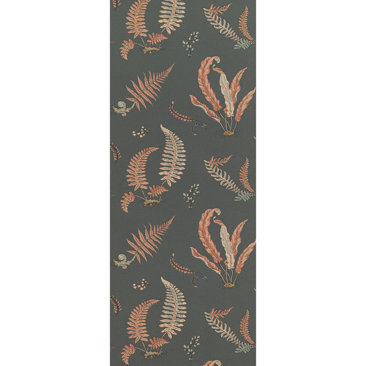 Ferns Coral/Charcoal by G P & J Baker Wallcovering G P & J Baker Wallcovering Ferns Coral/CharcoalWallcovering SIGNATURE II WALLPAPERS NON WOVEN - 100% United Kingdom </p><p>Repeat: H: 20.488, V: 20.882 20.488 - Fabric Carolina -