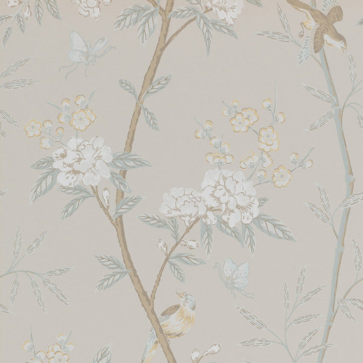 Peony & Blossom Soft Aqua by G P & J Baker Wallcovering G P & J Baker Wallcovering Peony & Blossom Soft AquaWallcovering LANGDALE NON WOVEN - 100% United Kingdom </p><p>Repeat: H: 20.488, V: 25.61 20.488 - Fabric Carolina -