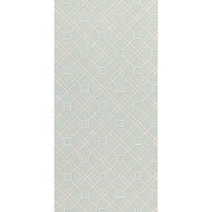 Langdale Trellis Soft Aqua by G P & J Baker Wallcovering