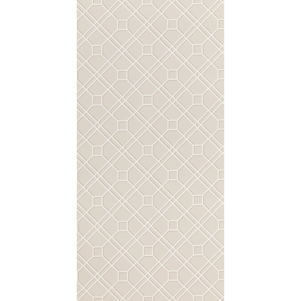 Langdale Trellis Linen by G P & J Baker Wallcovering SIGNATURE II WALLPAPERS PAPER - 100% United Kingdom - Horizontal: 20.488 and Vertical: 6.895 20.488 - Fabric Carolina -