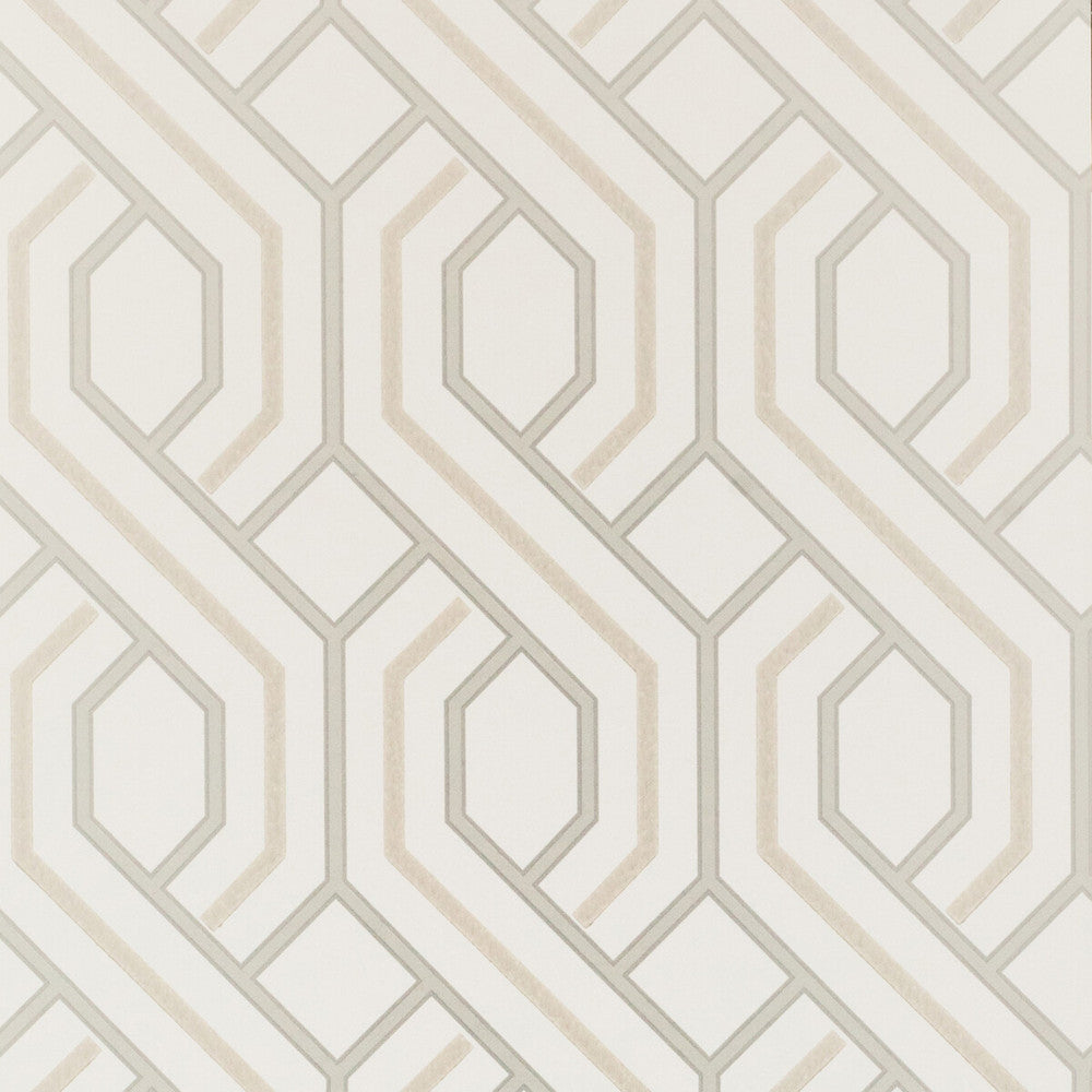 Parterre Linen by G P & J Baker Wallcovering SIGNATURE PAPER - 100% United Kingdom - Horizontal: 20.488 and Vertical: 7.88 20.488 - Fabric Carolina -