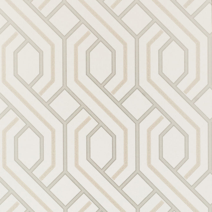 Parterre Linen by G P & J Baker Wallcovering SIGNATURE PAPER - 100% United Kingdom - Horizontal: 20.488 and Vertical: 7.88 20.488 - Fabric Carolina -