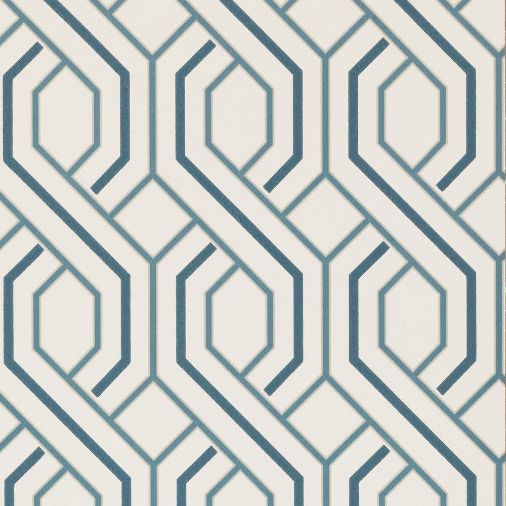 Parterre Indigo by G P & J Baker Wallcovering G P & J Baker Wallcovering Parterre IndigoWallcovering SIGNATURE NON WOVEN - 100% United Kingdom </p><p>Repeat: H: 20.488, V: 7.88 20.488 - Fabric Carolina -
