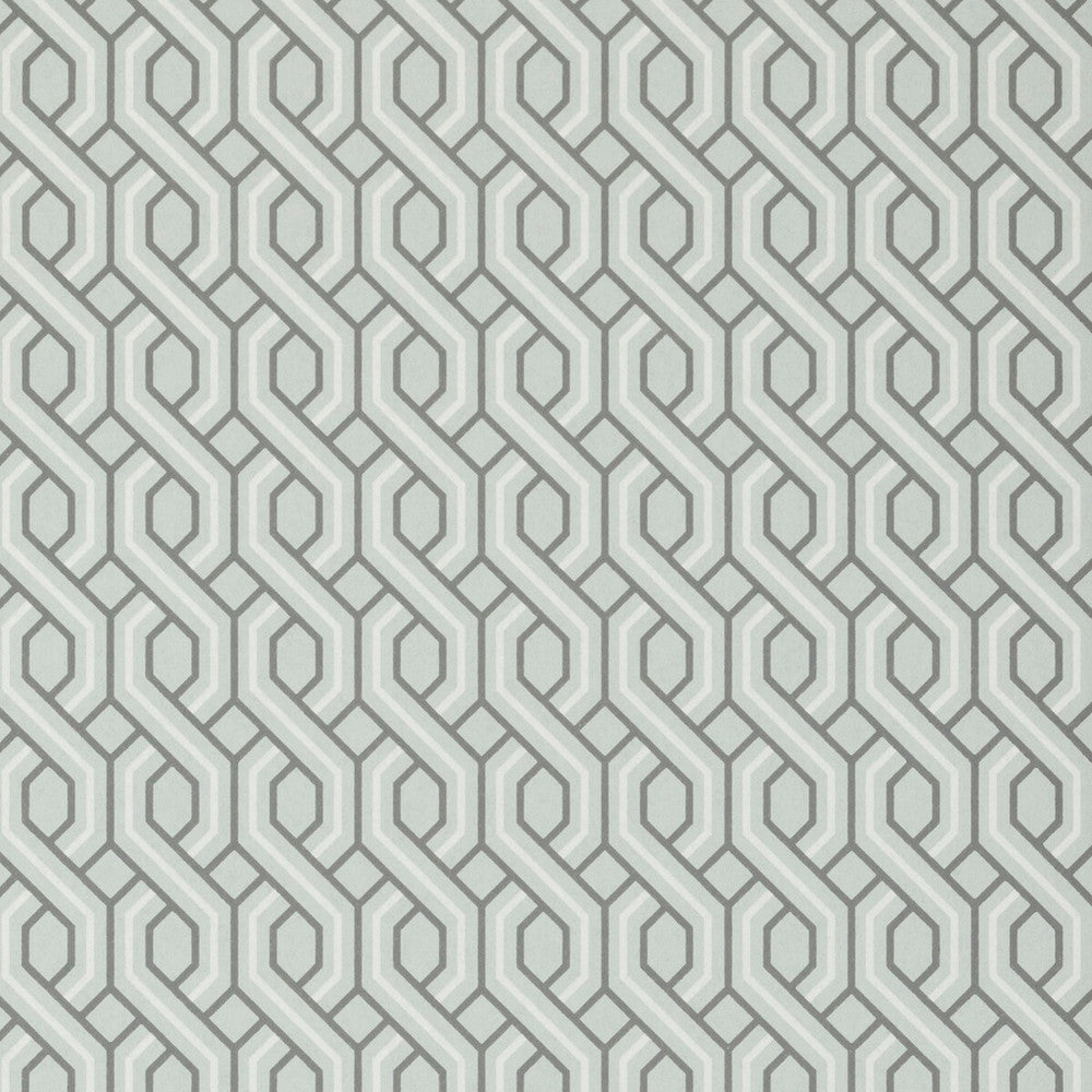 Boxwood Trellis Soft Blue by G P & J Baker Wallcovering SIGNATURE PAPER - 100% United Kingdom - Horizontal: 20.488 and Vertical: 2.758 20.488 - Fabric Carolina -
