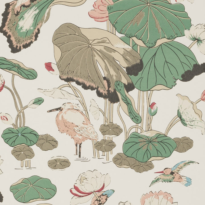 Nympheus Soft Blush by G P & J Baker Wallcovering SIGNATURE NON WOVEN - 100% United Kingdom Horizontal: 20.488 and Vertical: 24.034 20.488 - Fabric Carolina -