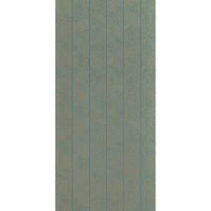 Herringbone Teal by G P & J Baker Wallcovering