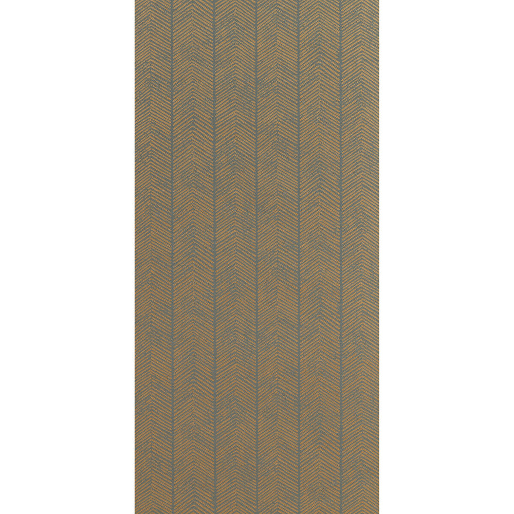 Herringbone Charcoal/Bronze by G P & J Baker Wallcovering SIGNATURE II WALLPAPERS NON WOVEN - 100% United Kingdom Horizontal: 20.488 and Vertical: 10.244 20.488 - Fabric Carolina -